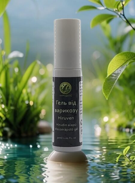 Hirudin alapú visszérápoló gél – 30 ml